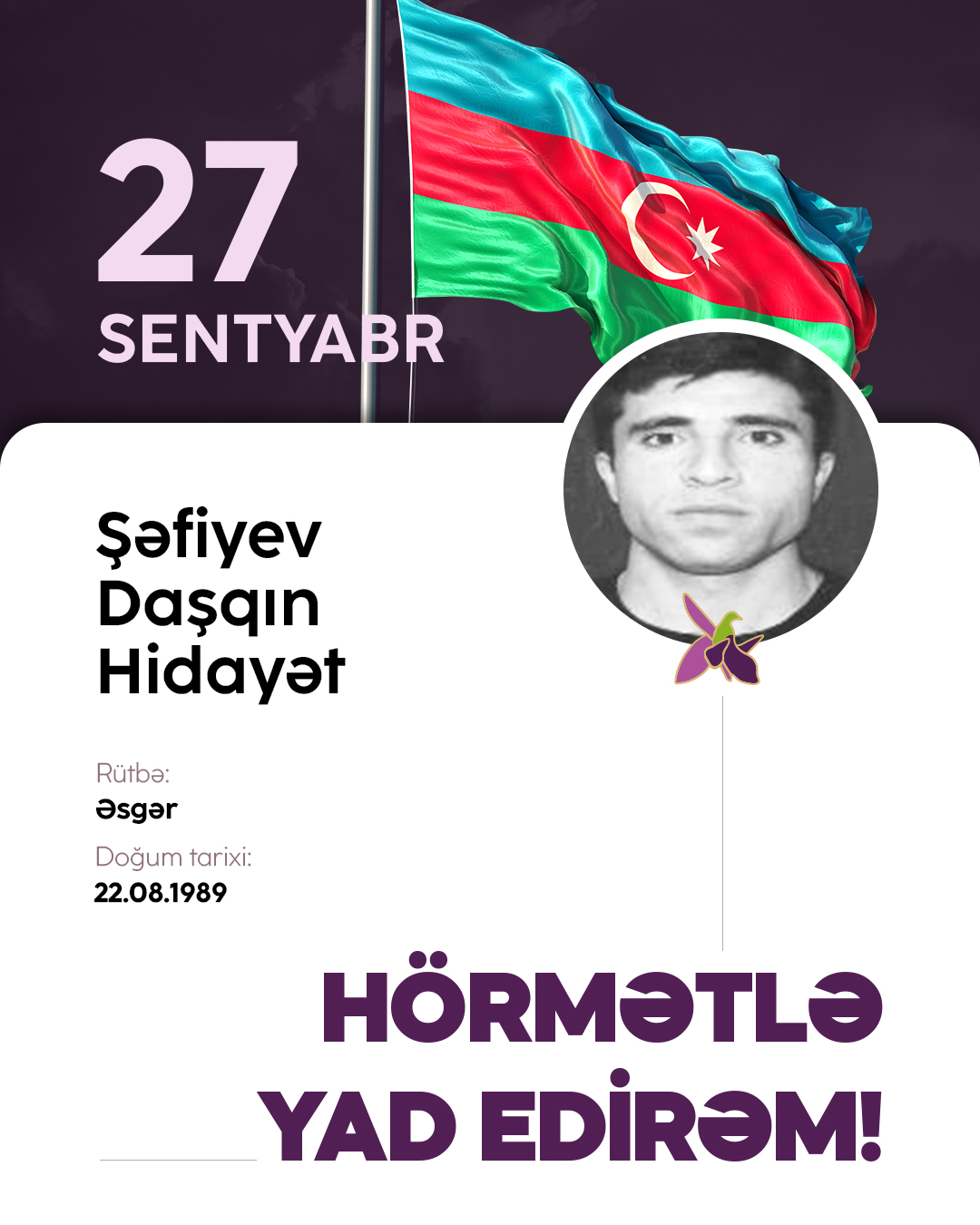 Şəfiyev Daşqın Hidayət