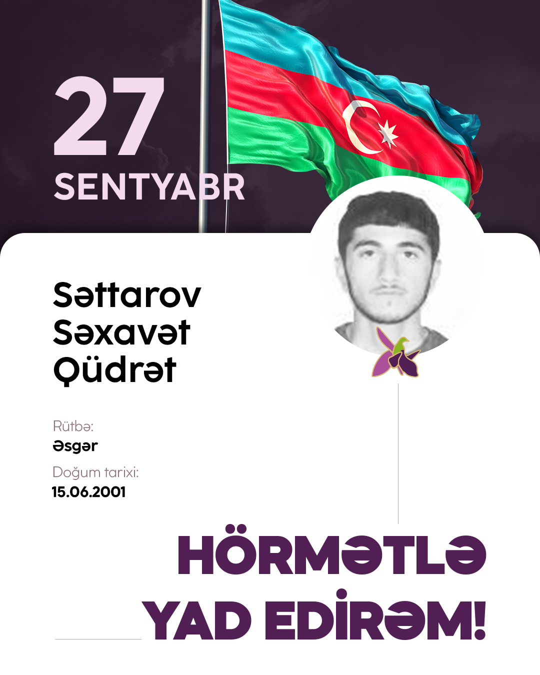 Səttarov Səxavət Qüdrət