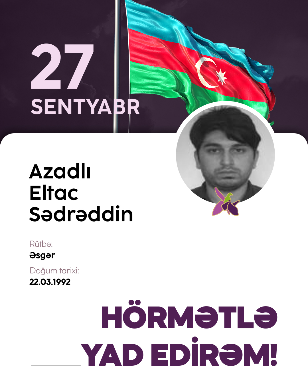 Azadlı Eltac Sədrəddin