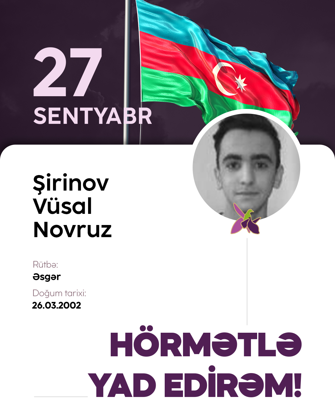 Şirinov Vüsal Novruz
