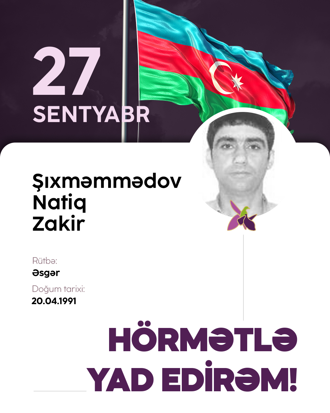 Şıxməmmədov Natiq Zakir