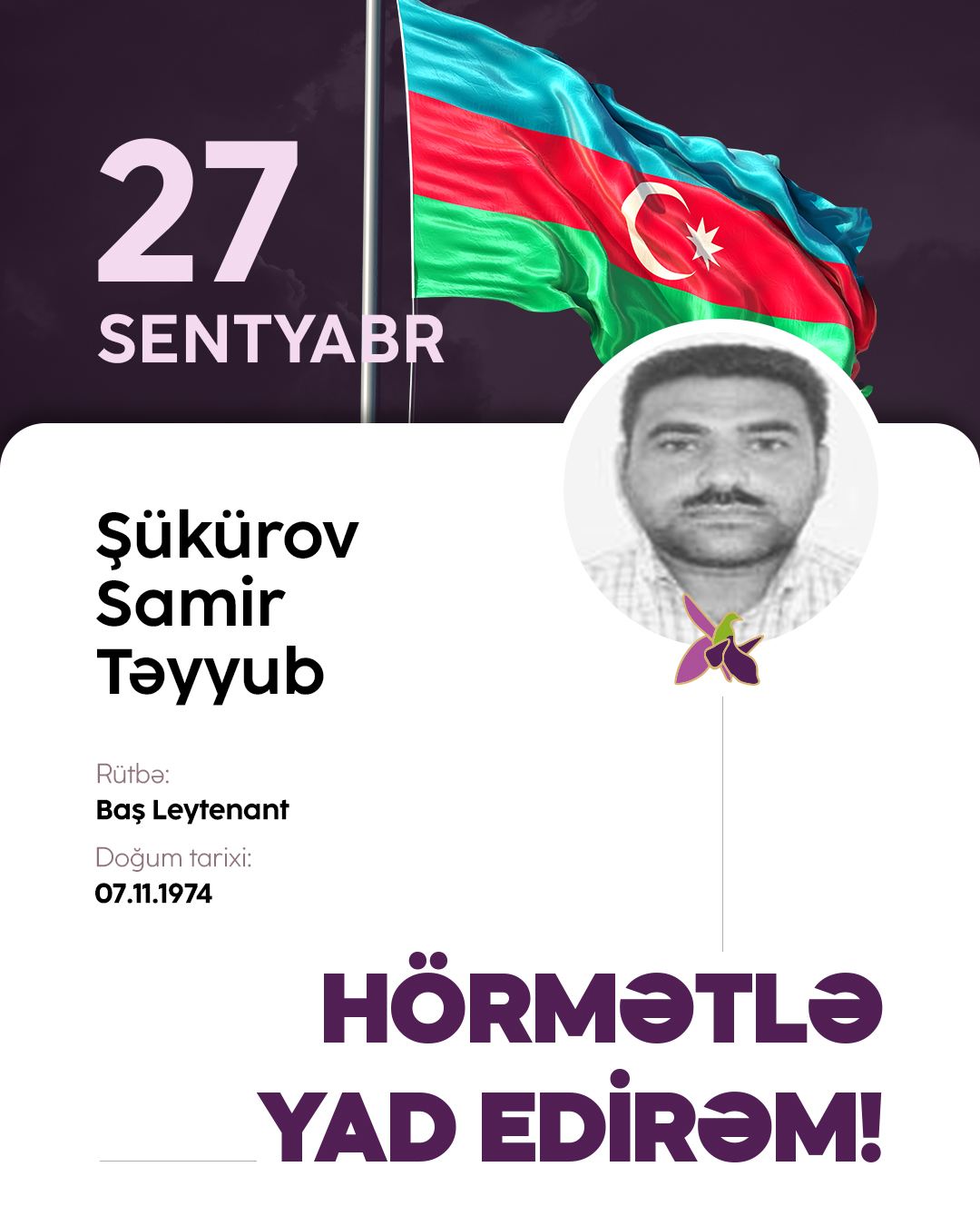 Şükürov Samir Təyyub