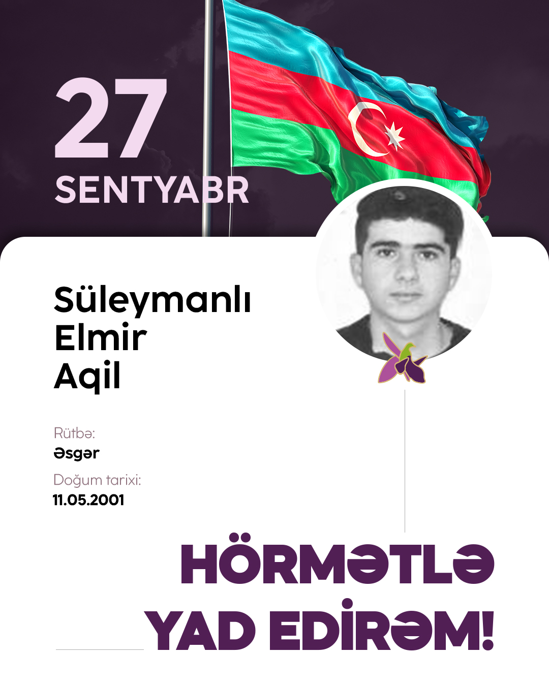 Süleymanlı Elmir Aqil