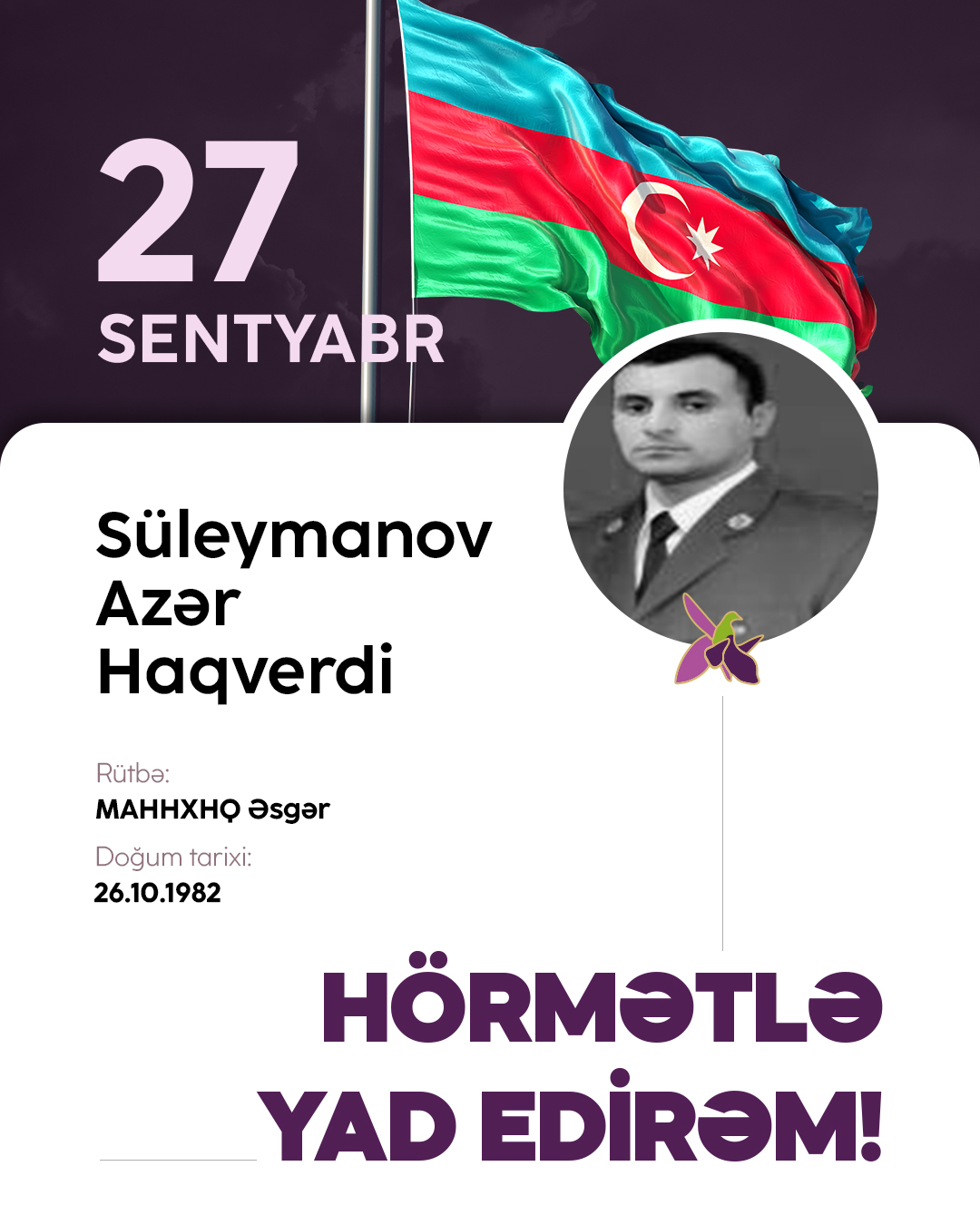 Süleymanov Azər Haqverdi