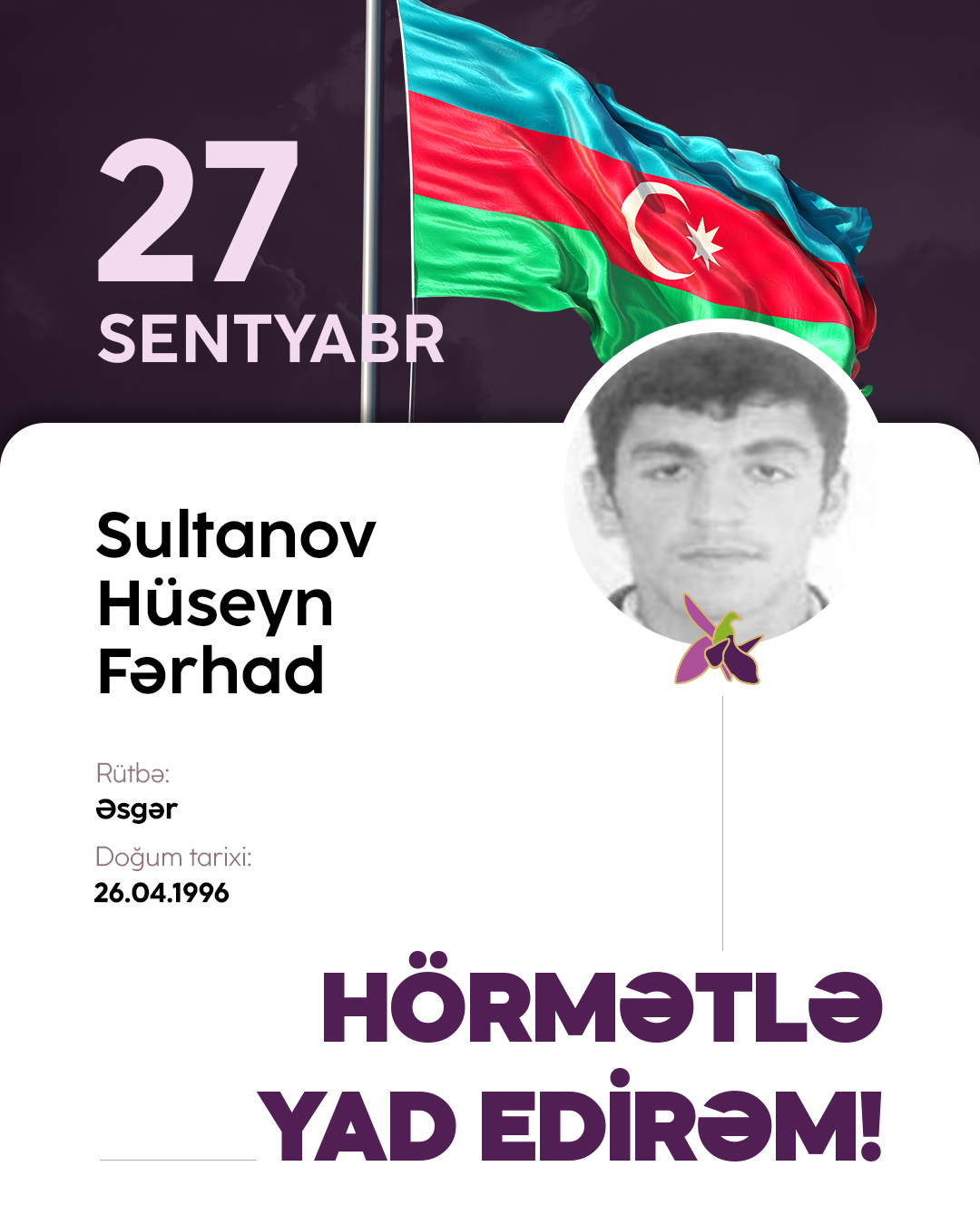 Sultanov Hüseyn Fərhad