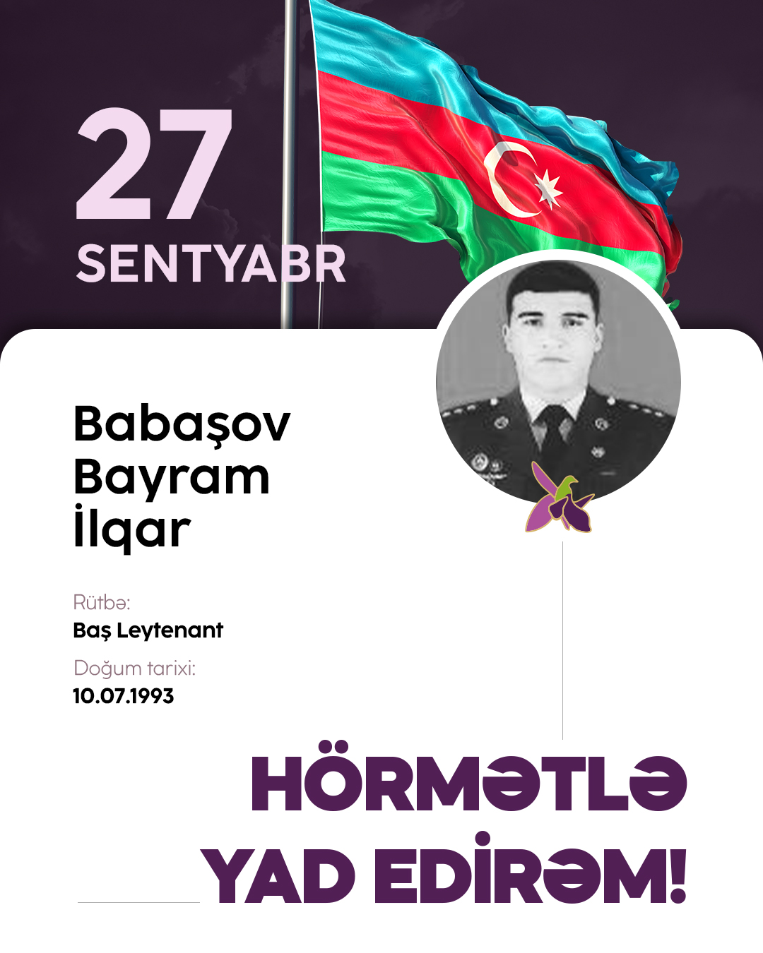 Babaşov Bayram İlqar