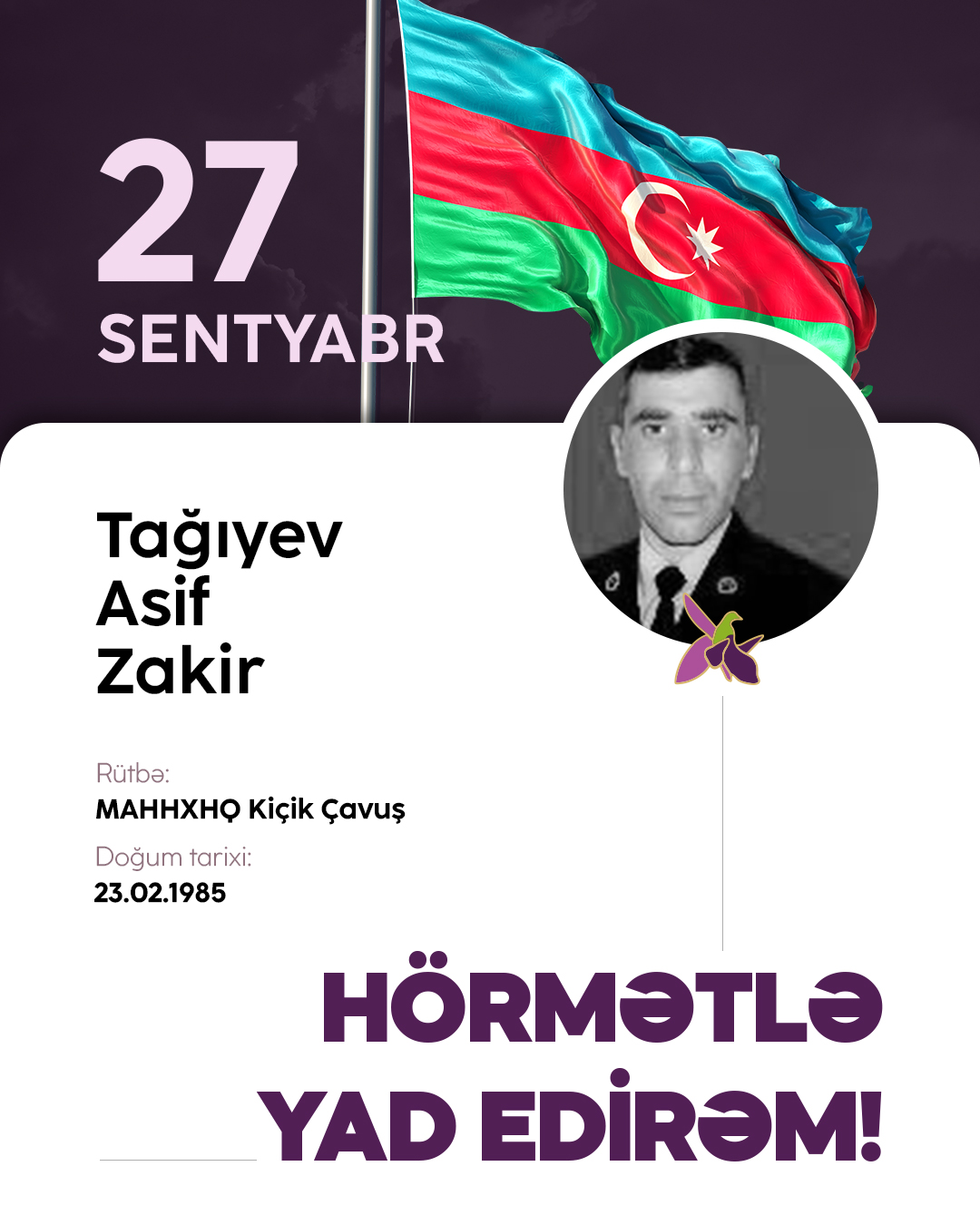 Tağıyev Asif Zakir