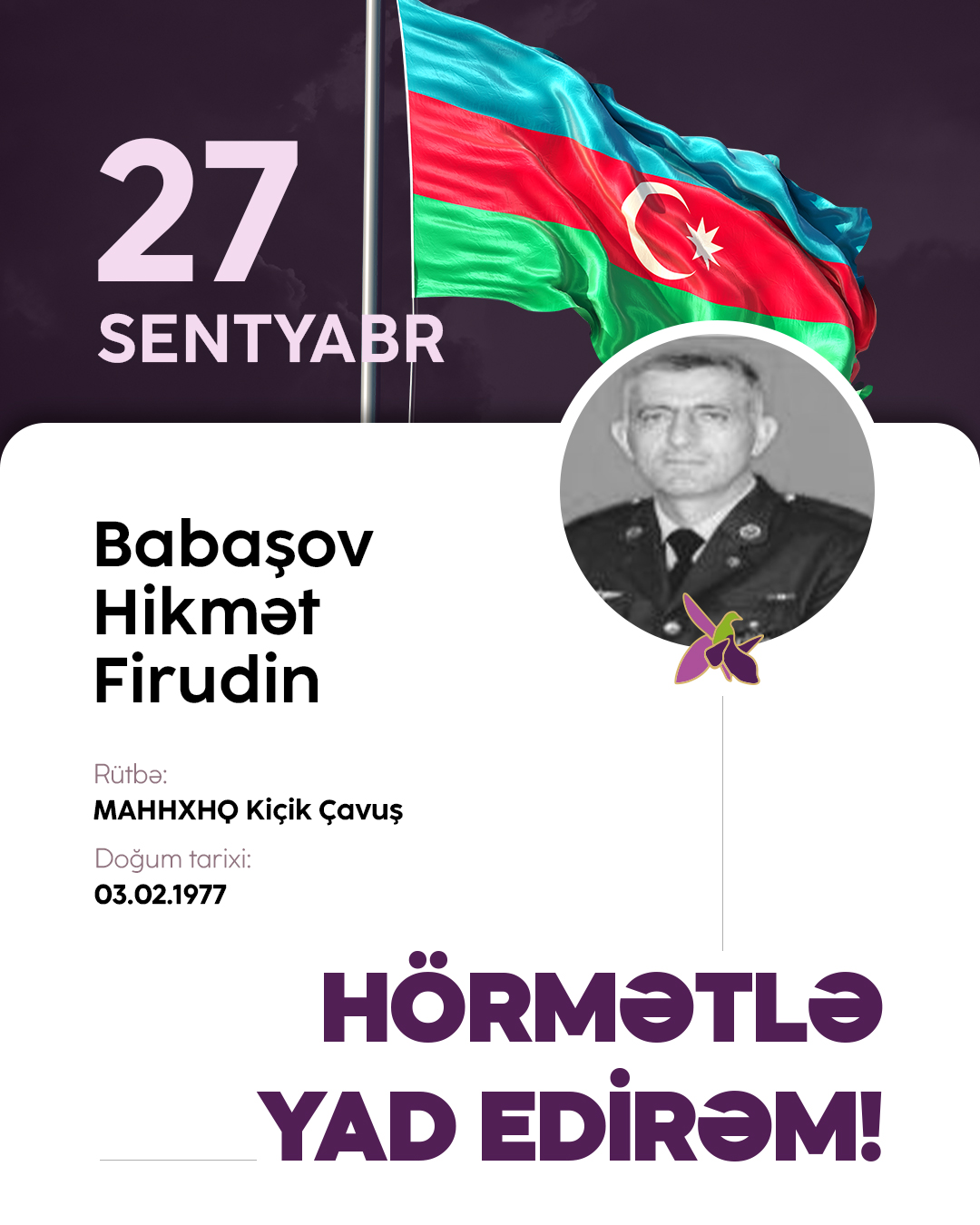Babaşov Hikmət Firudin