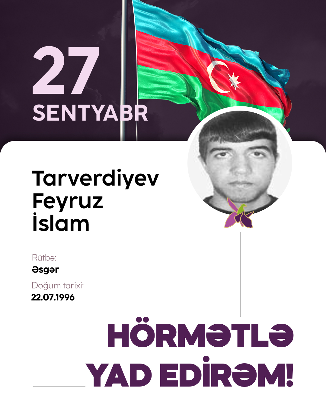 Tarverdiyev Feyruz İslam