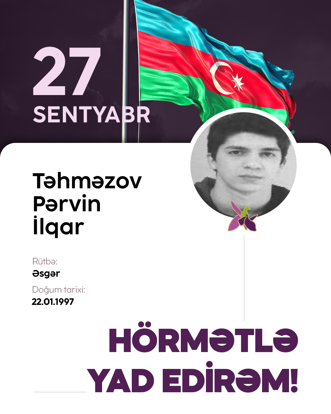 Təhməzov Pərvin İlqar