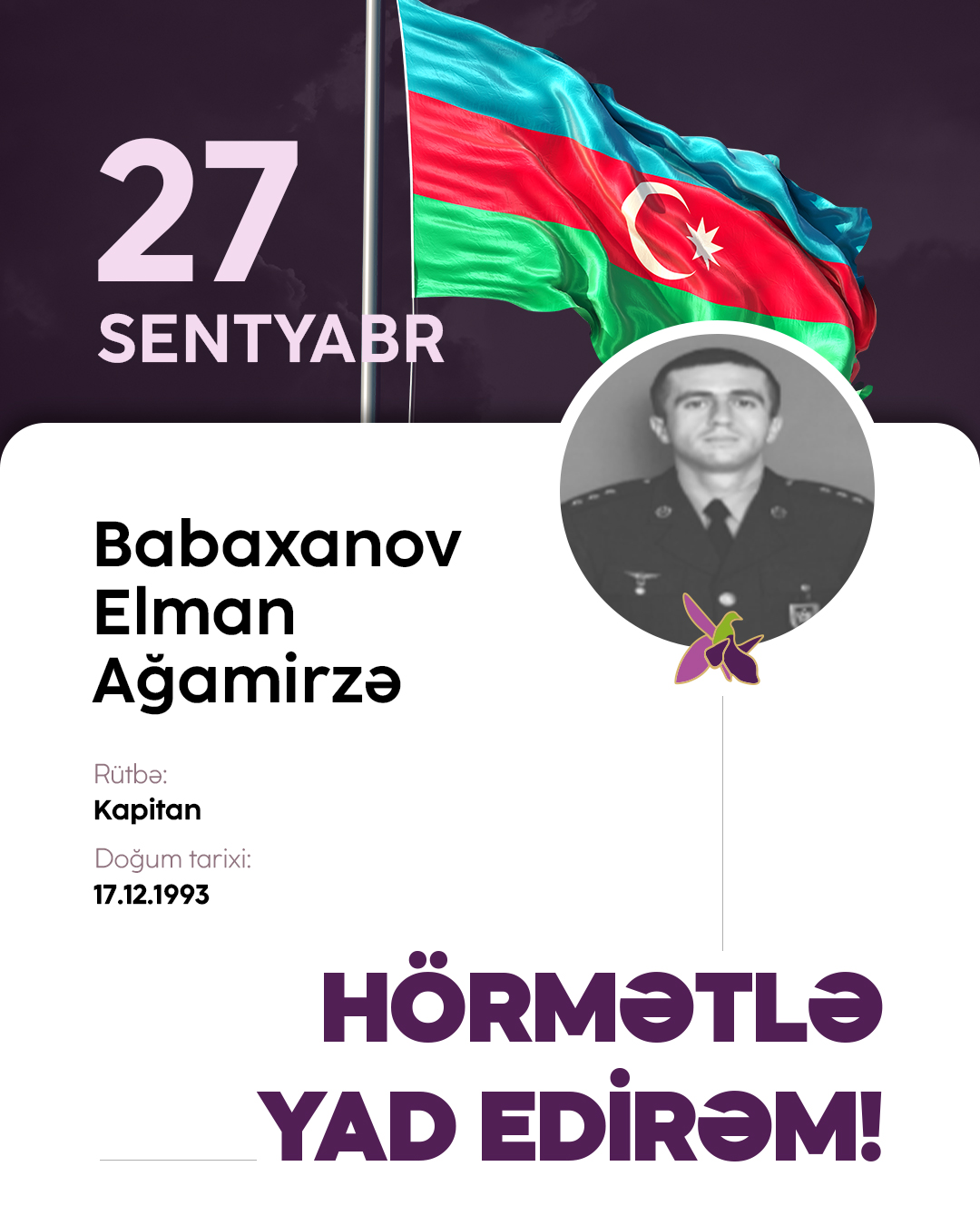 Babaxanov Elman Ağamirzə