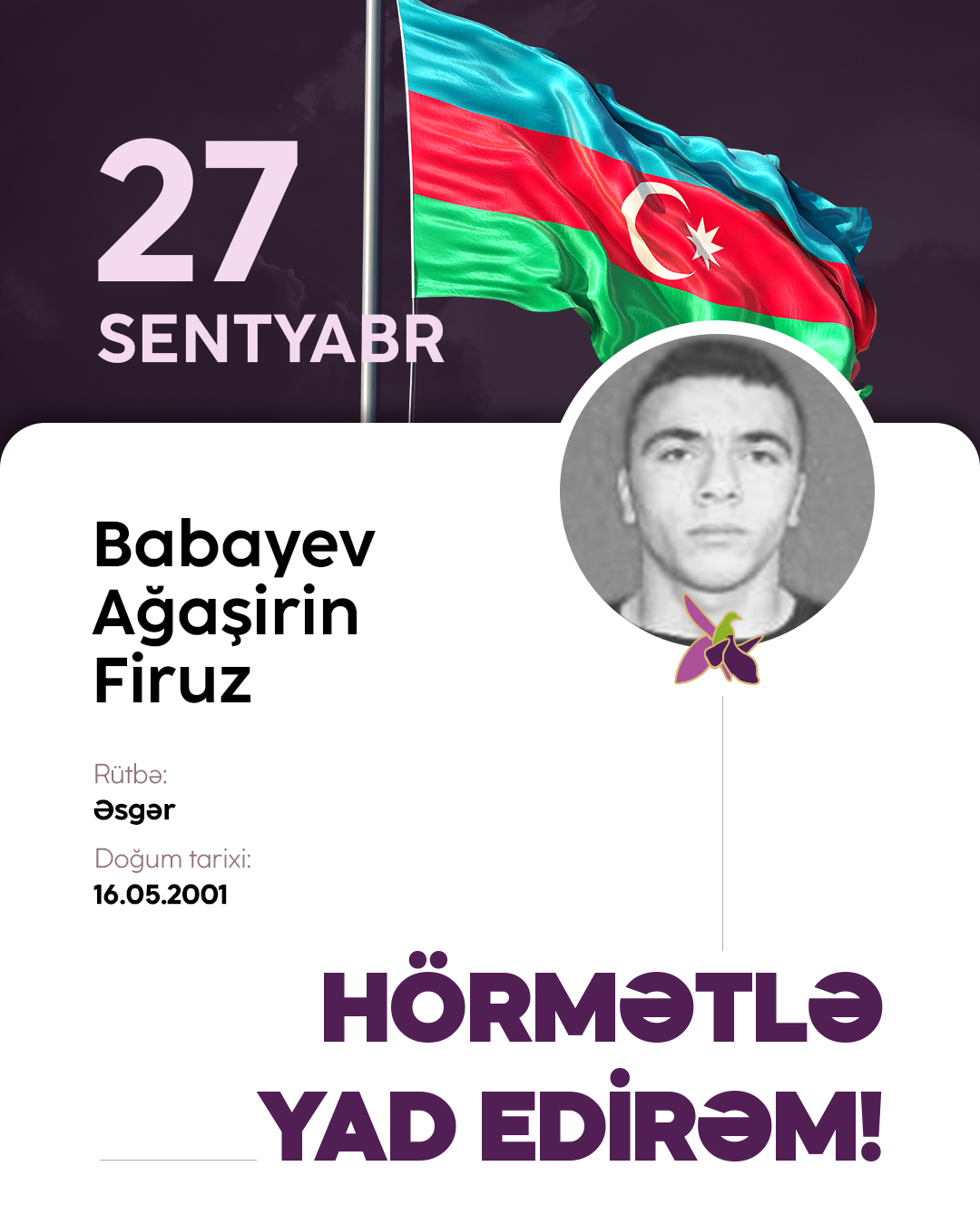 Babayev Ağaşirin Firuz