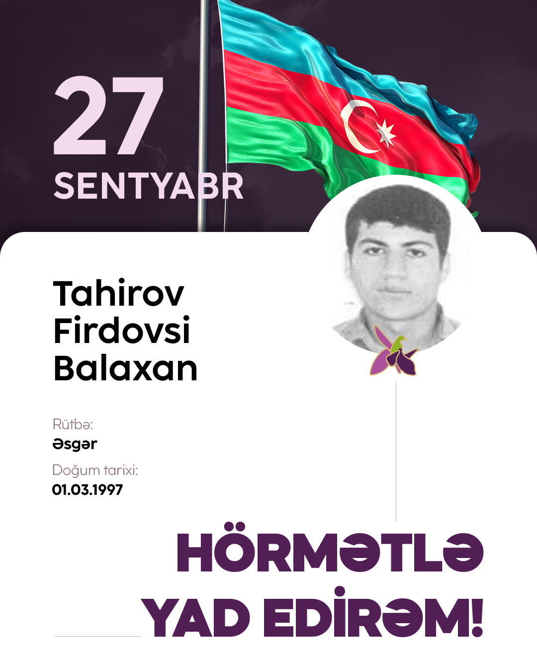 Tahirov Firdovsi Balaxan