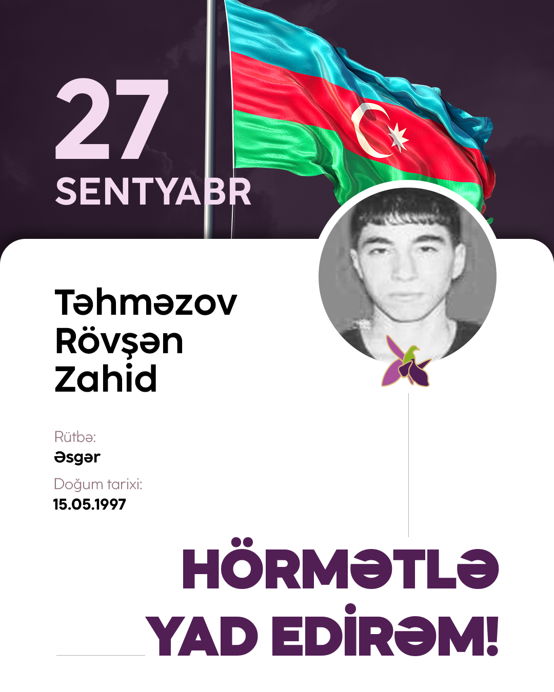 Təhməzov Rövşən Zahid