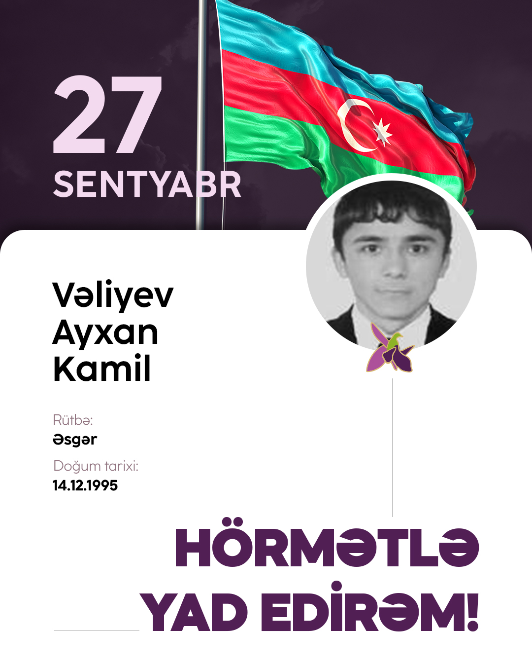 Vəliyev Ayxan Kamil