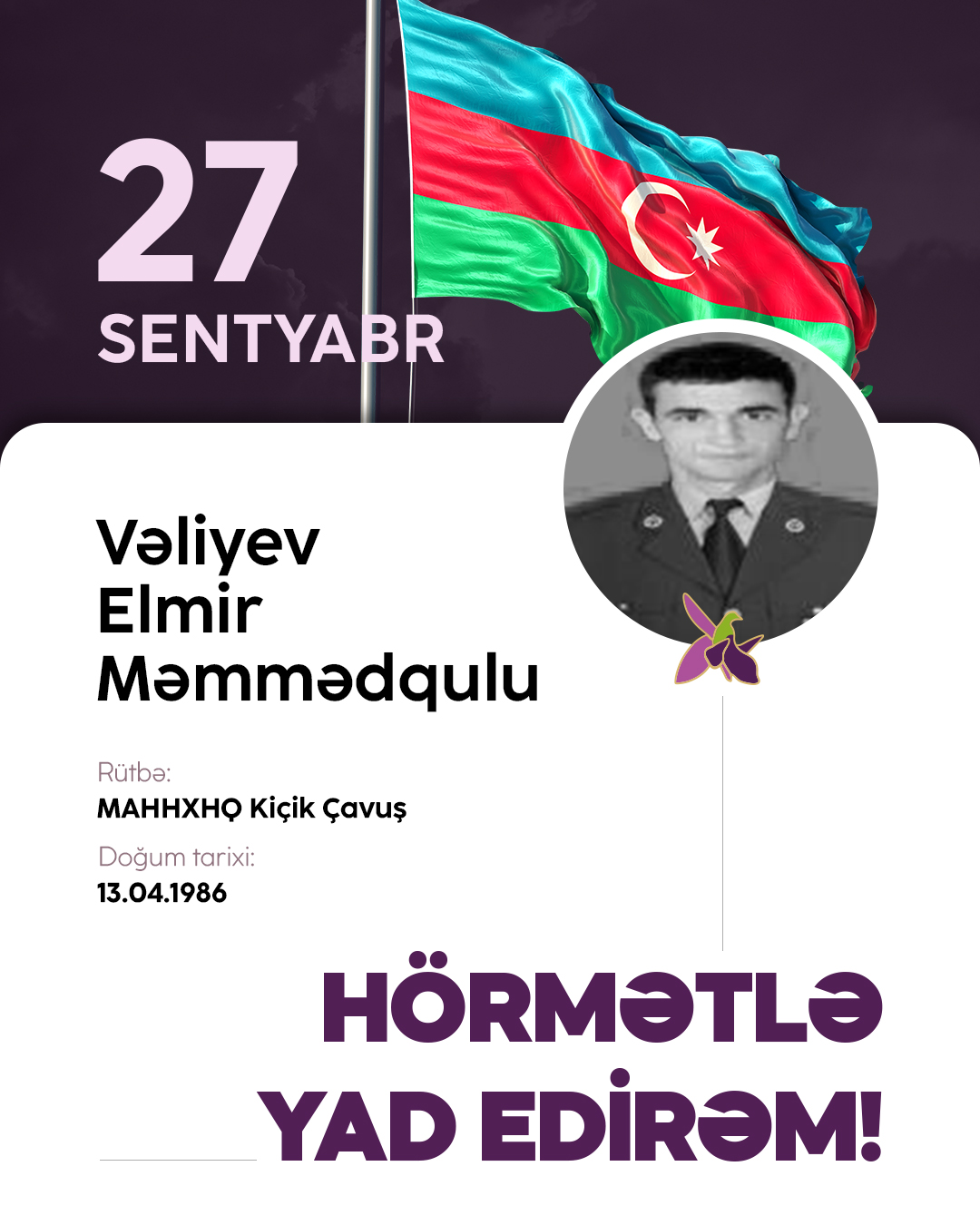 Vəliyev Elmir Məmmədqulu