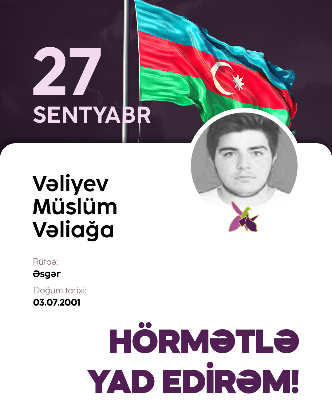 Vəliyev Müslüm Vəliağa