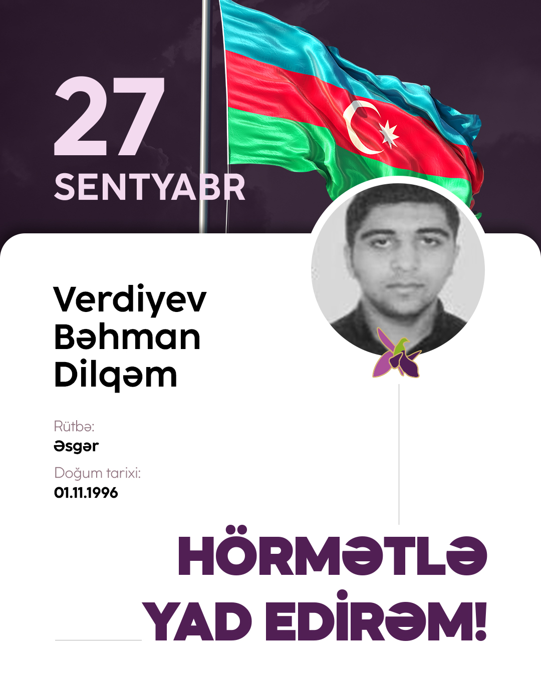 Verdiyev Bəhman Dilqəm