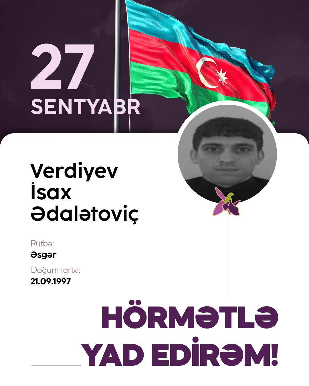 Verdiyev İsax Ədalətoviç