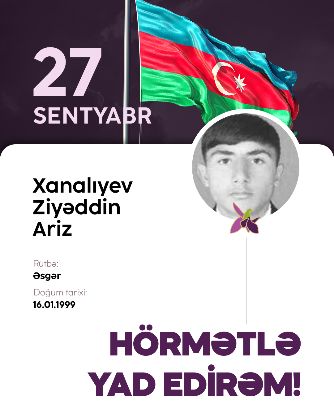 Xanalıyev Ziyəddin Ariz