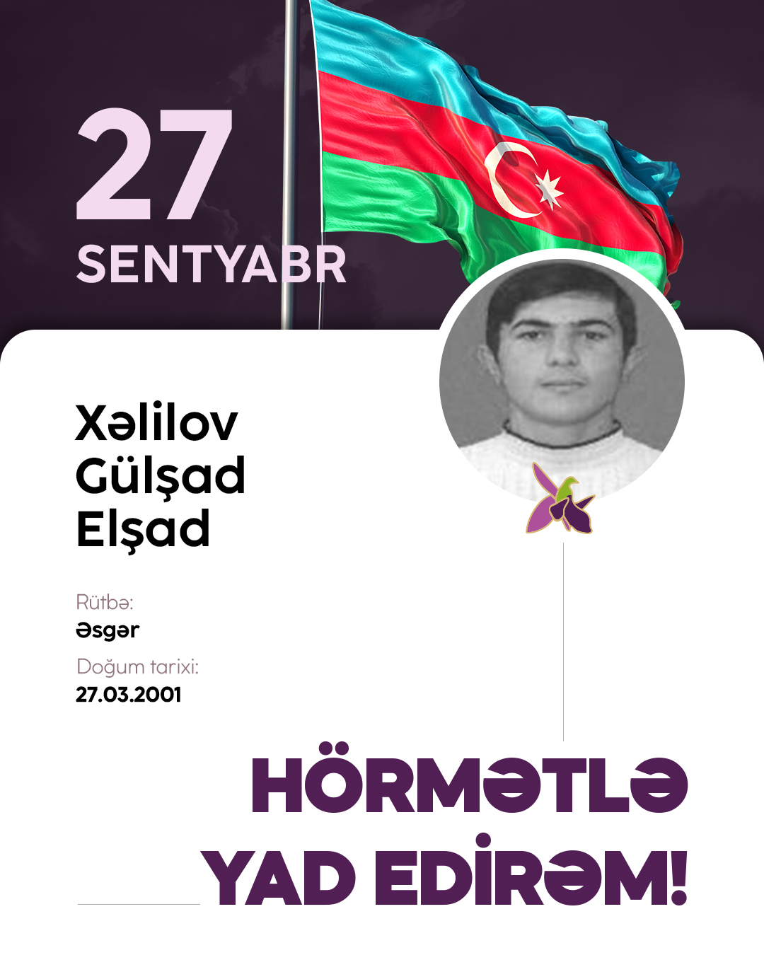 Xəlilov Gülşad Elşad