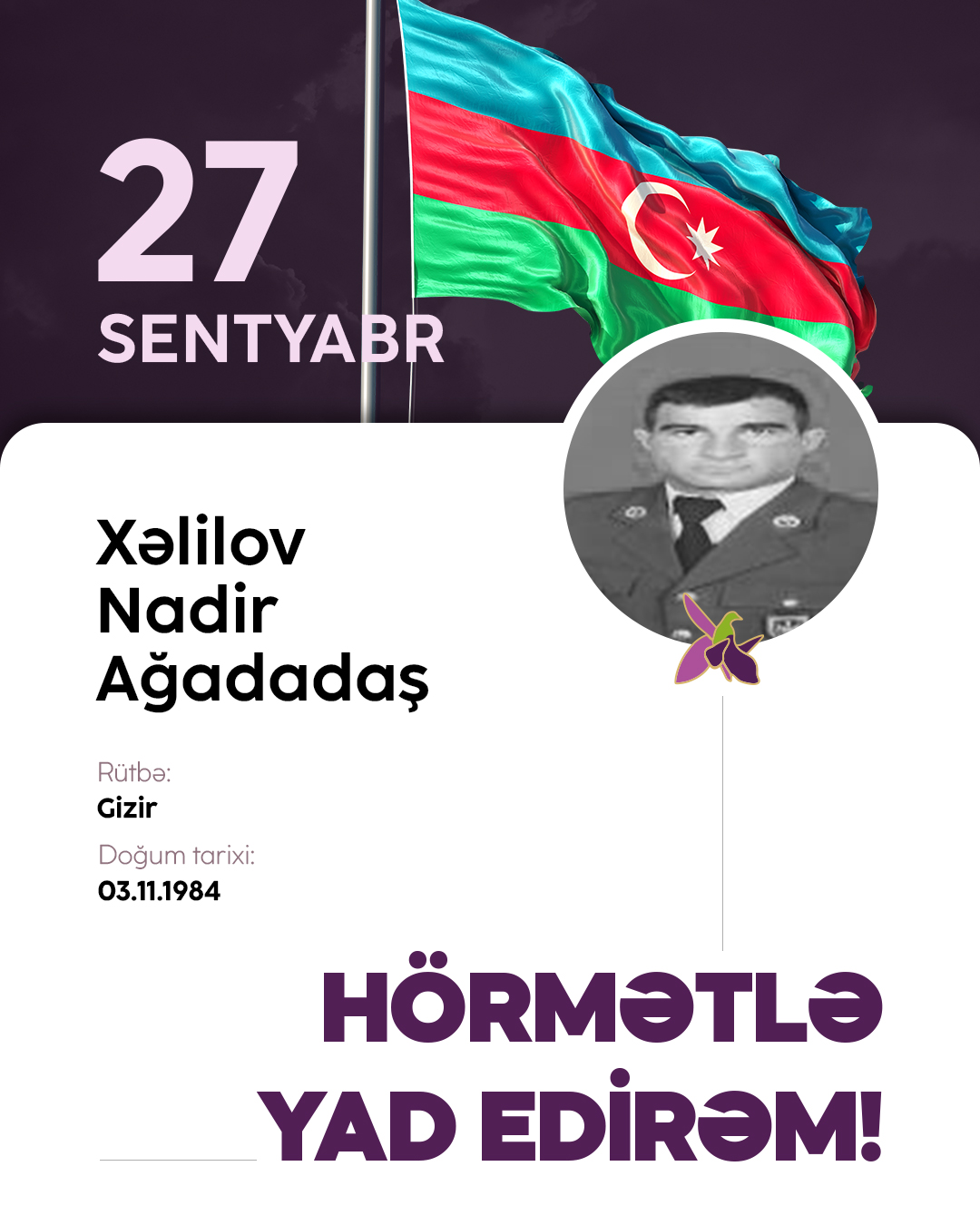 Xəlilov Nadir Ağadadaş