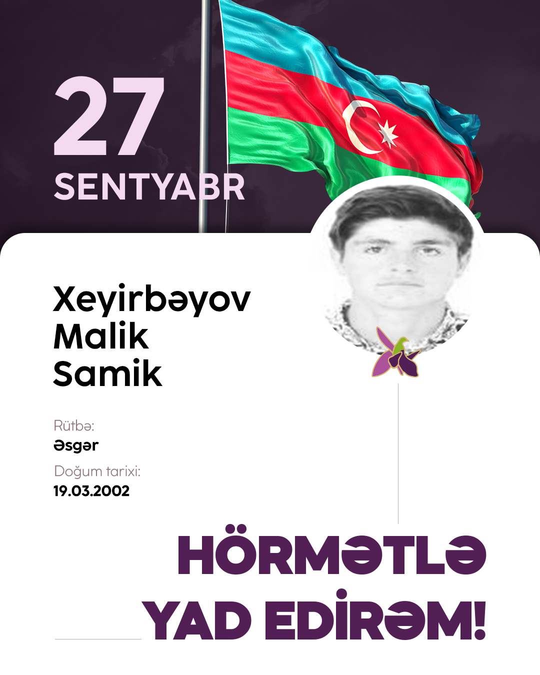 Xeyirbəyov Malik Samik