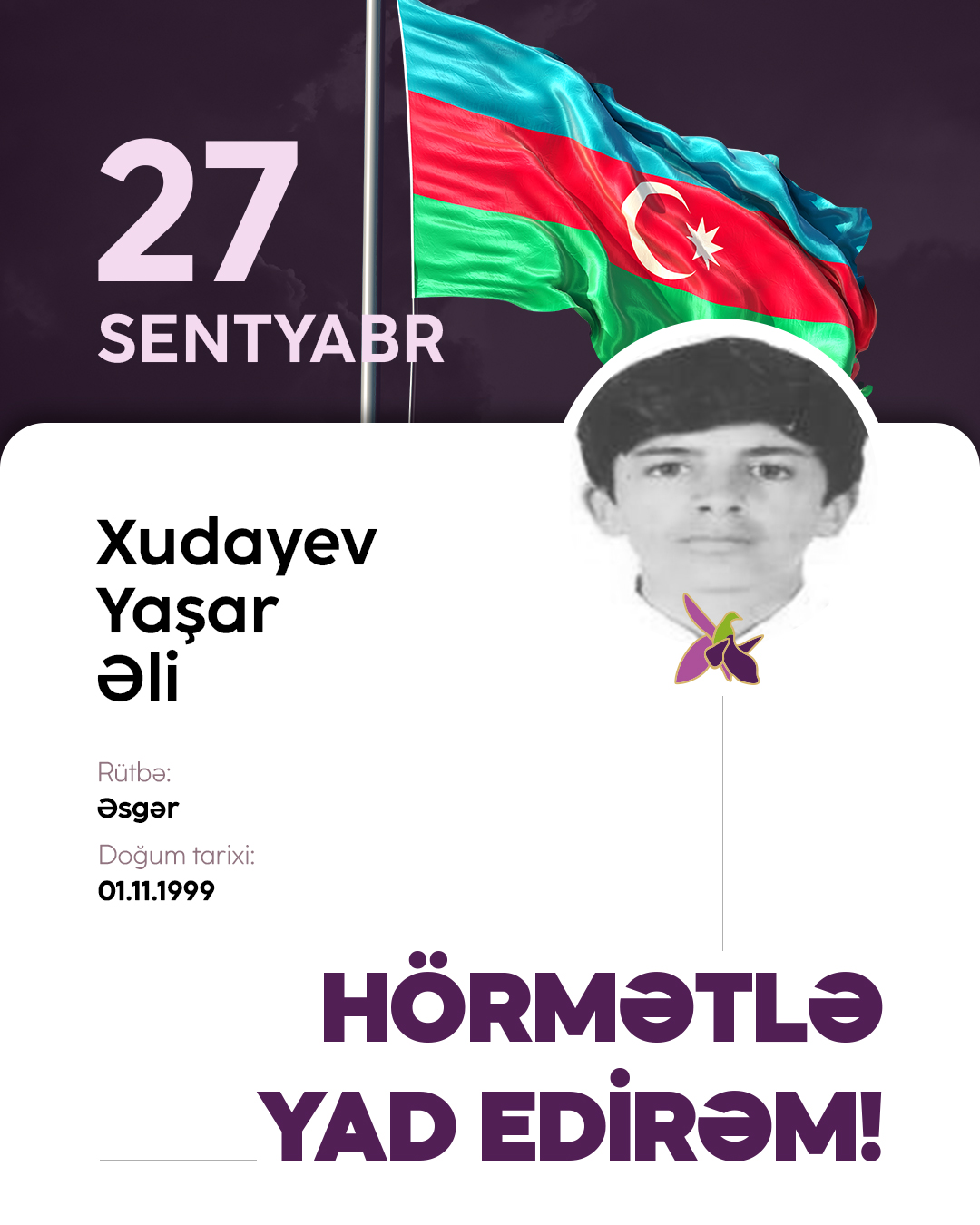 Xudayev Yaşar Əli