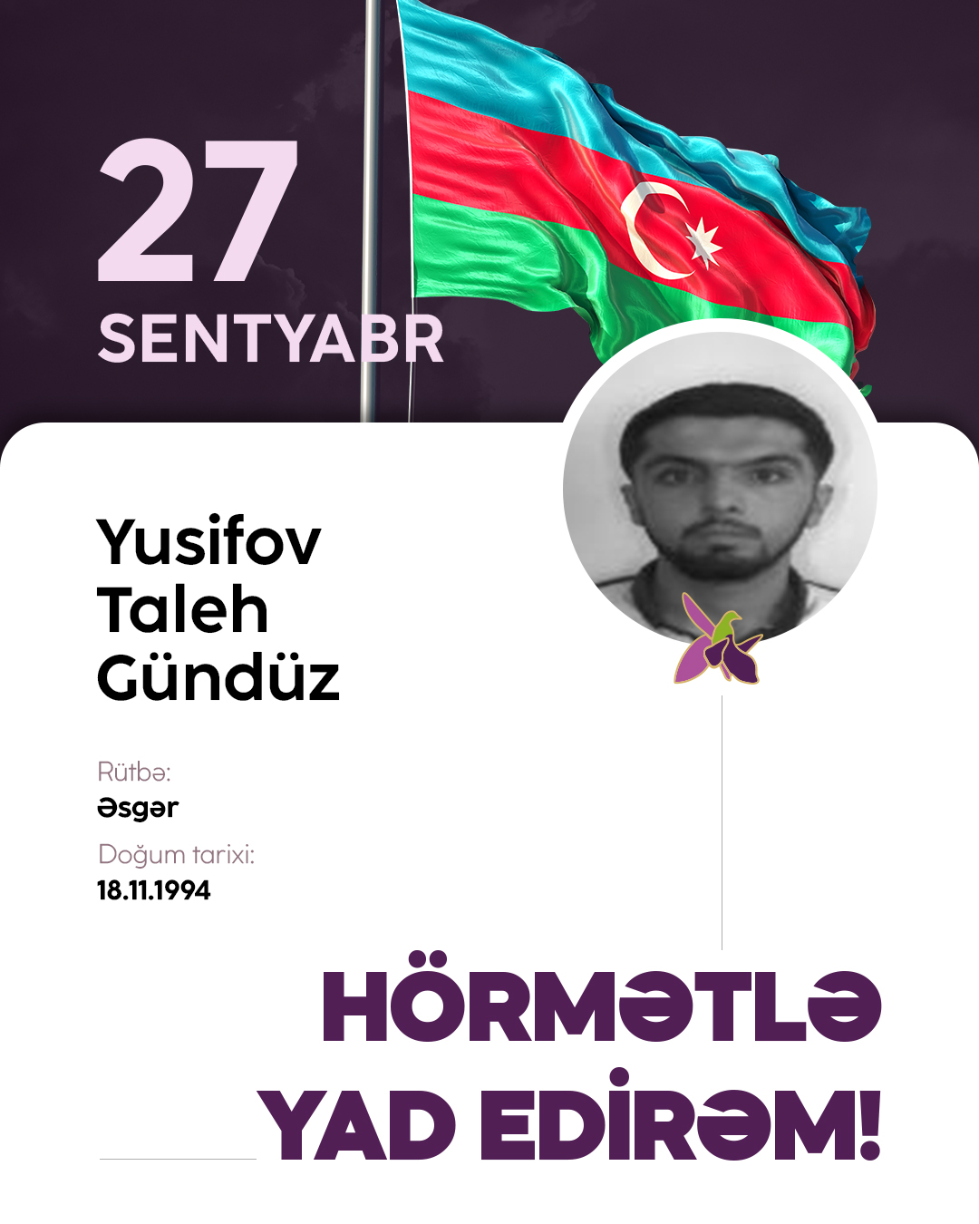 Yusifov Taleh Gündüz
