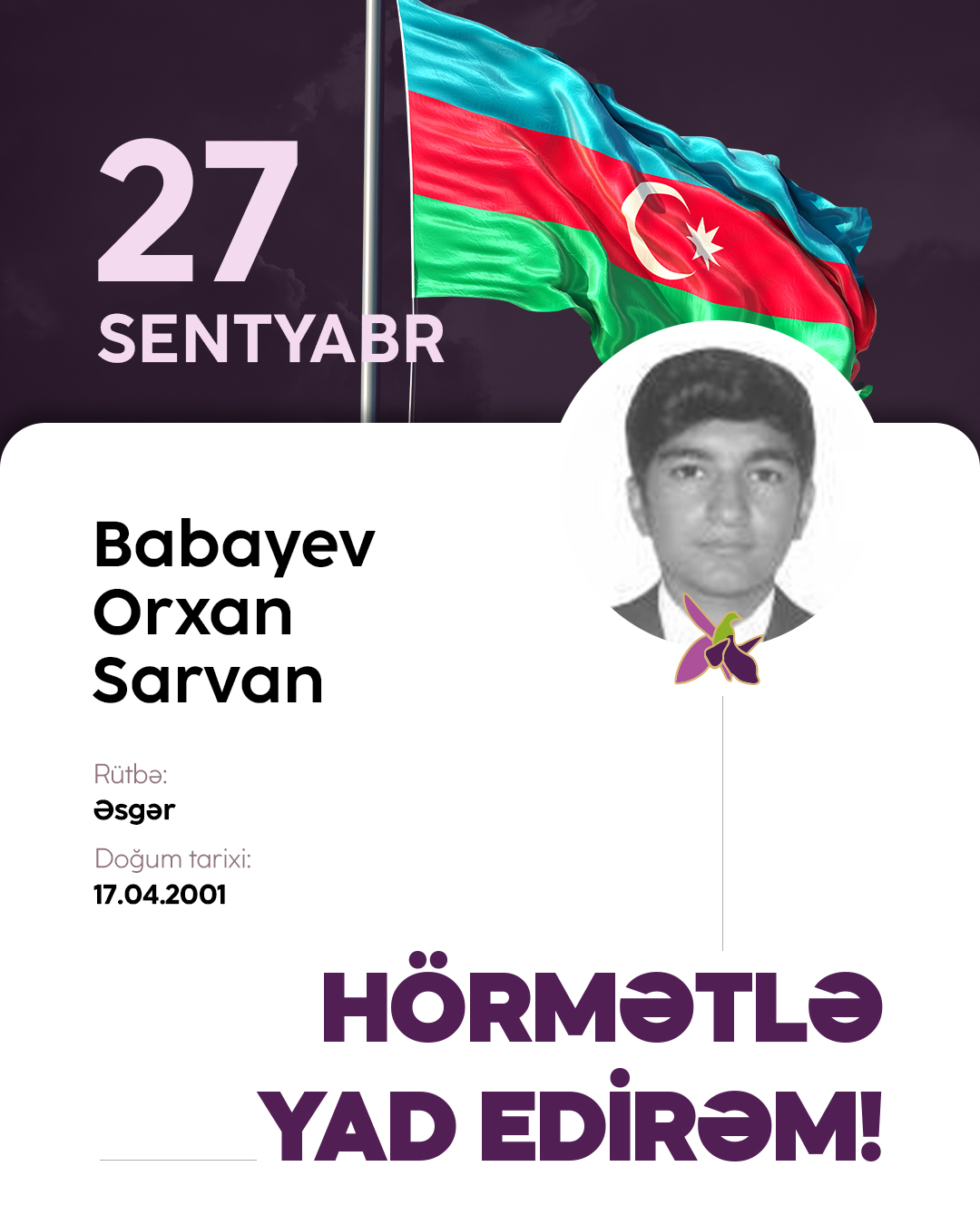 Babayev Orxan Sarvan
