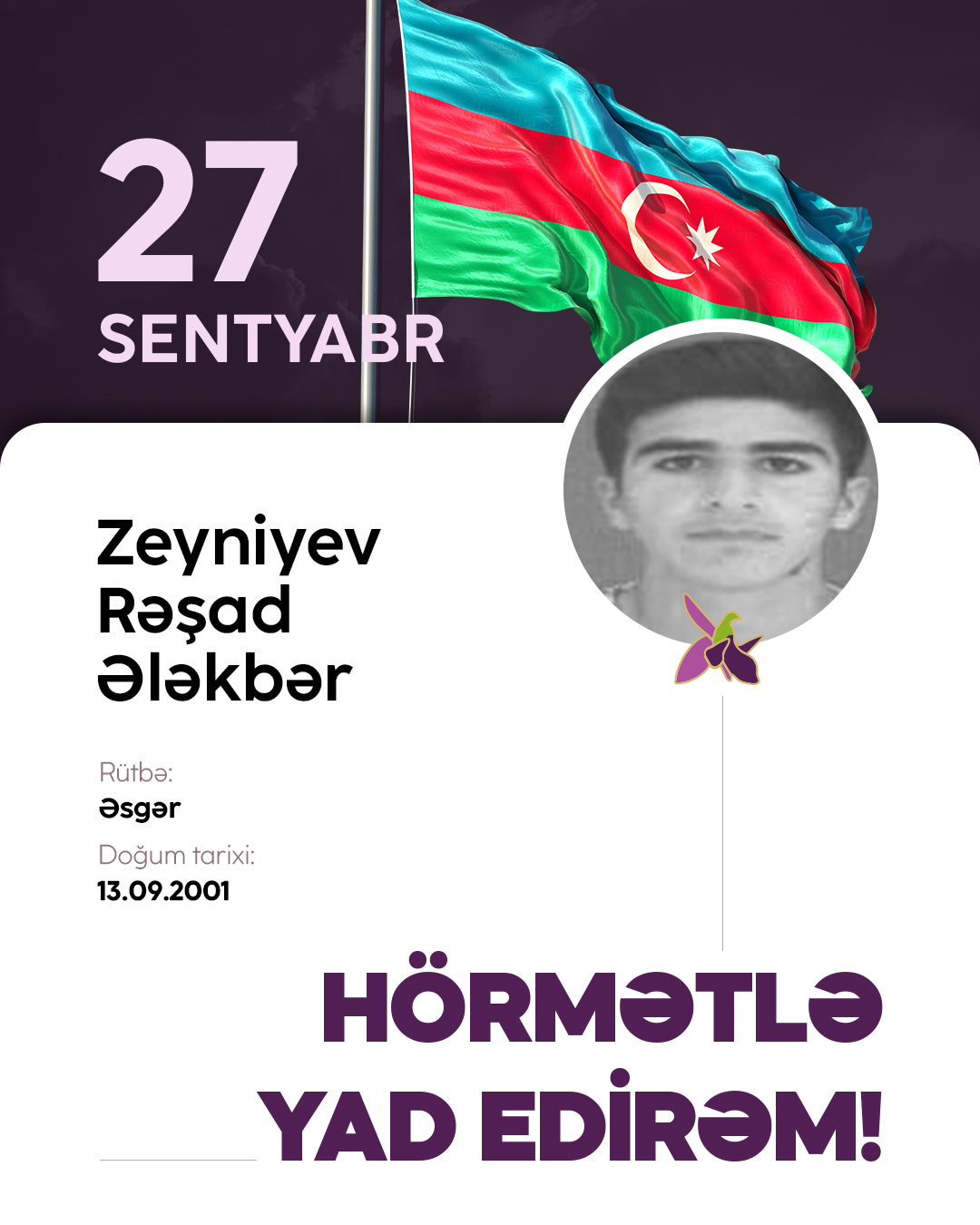 Zeyniyev Rəşad Ələkbər