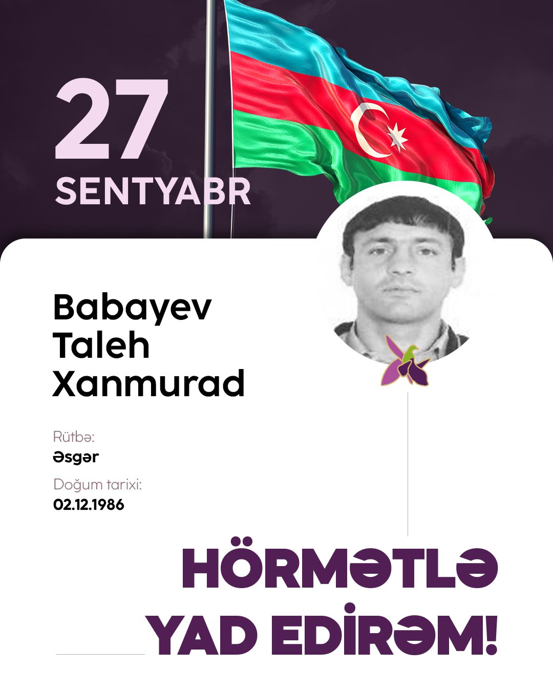 Babayev Taleh Xanmurad