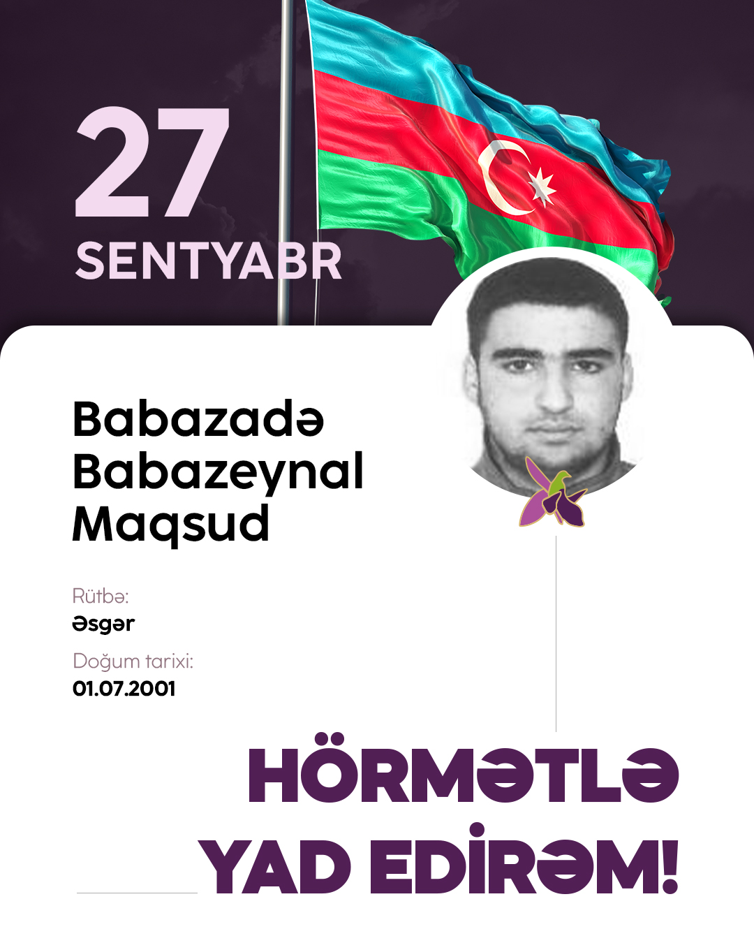 Babazadə Babazeynal Maqsud