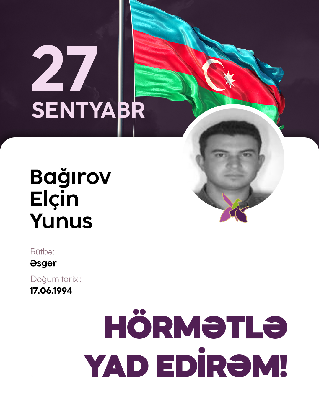 Bağırov Elçin Yunus
