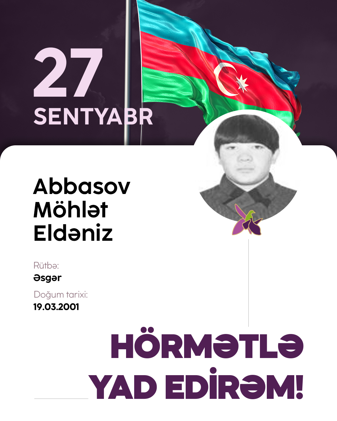 Abbasov Möhlət Eldəniz
