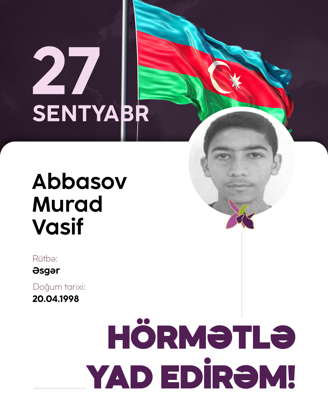 Abbasov Murad Vasif