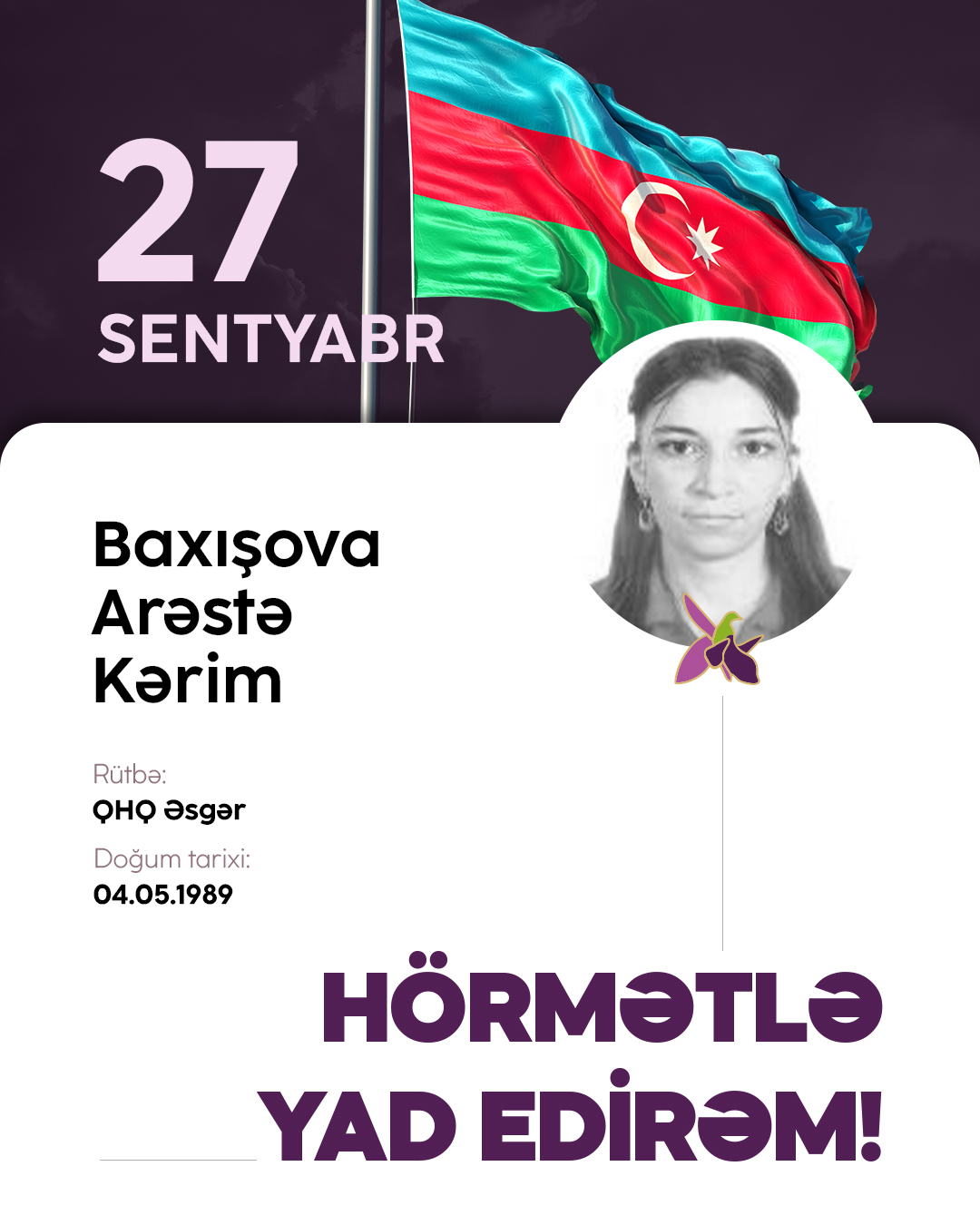 Baxışova Arəstə Kərim