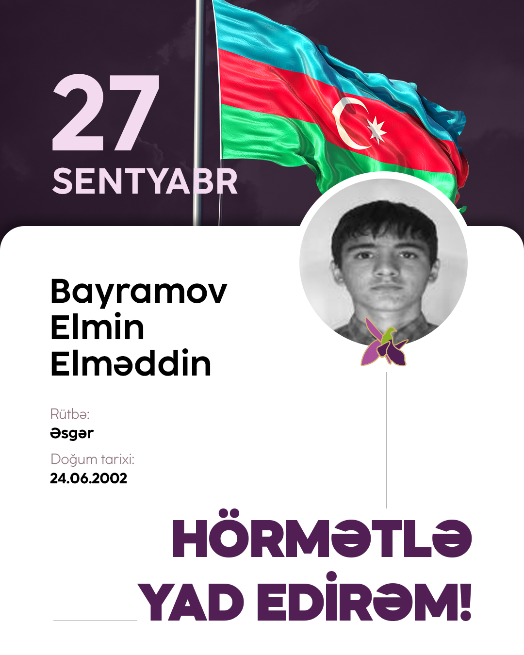 Bayramov Elmin Elməddin