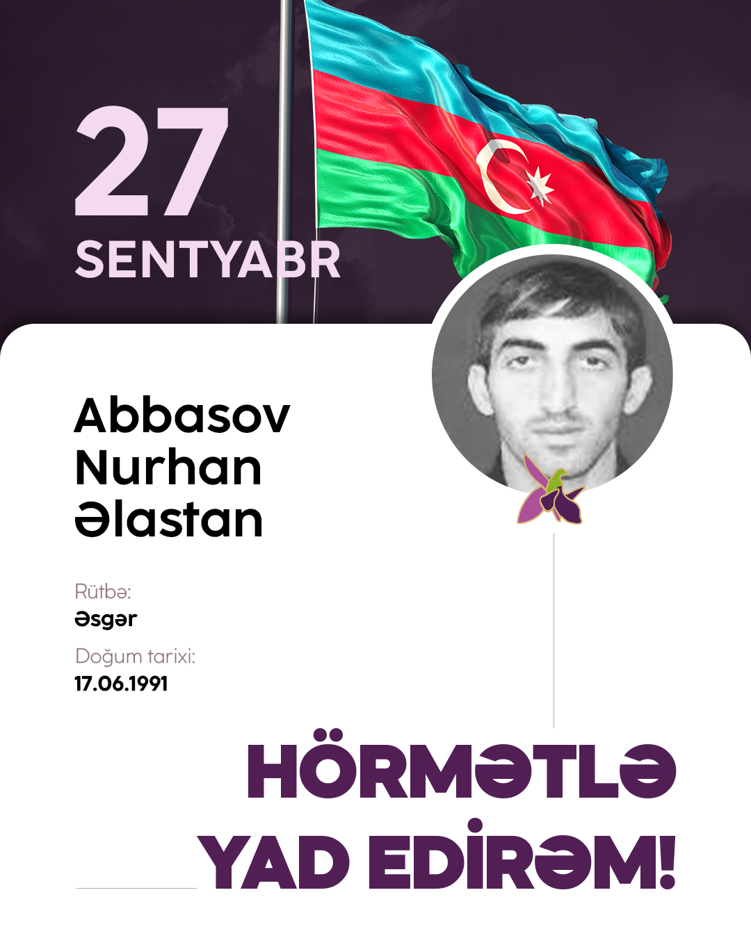 Abbasov Nurhan Əlastan