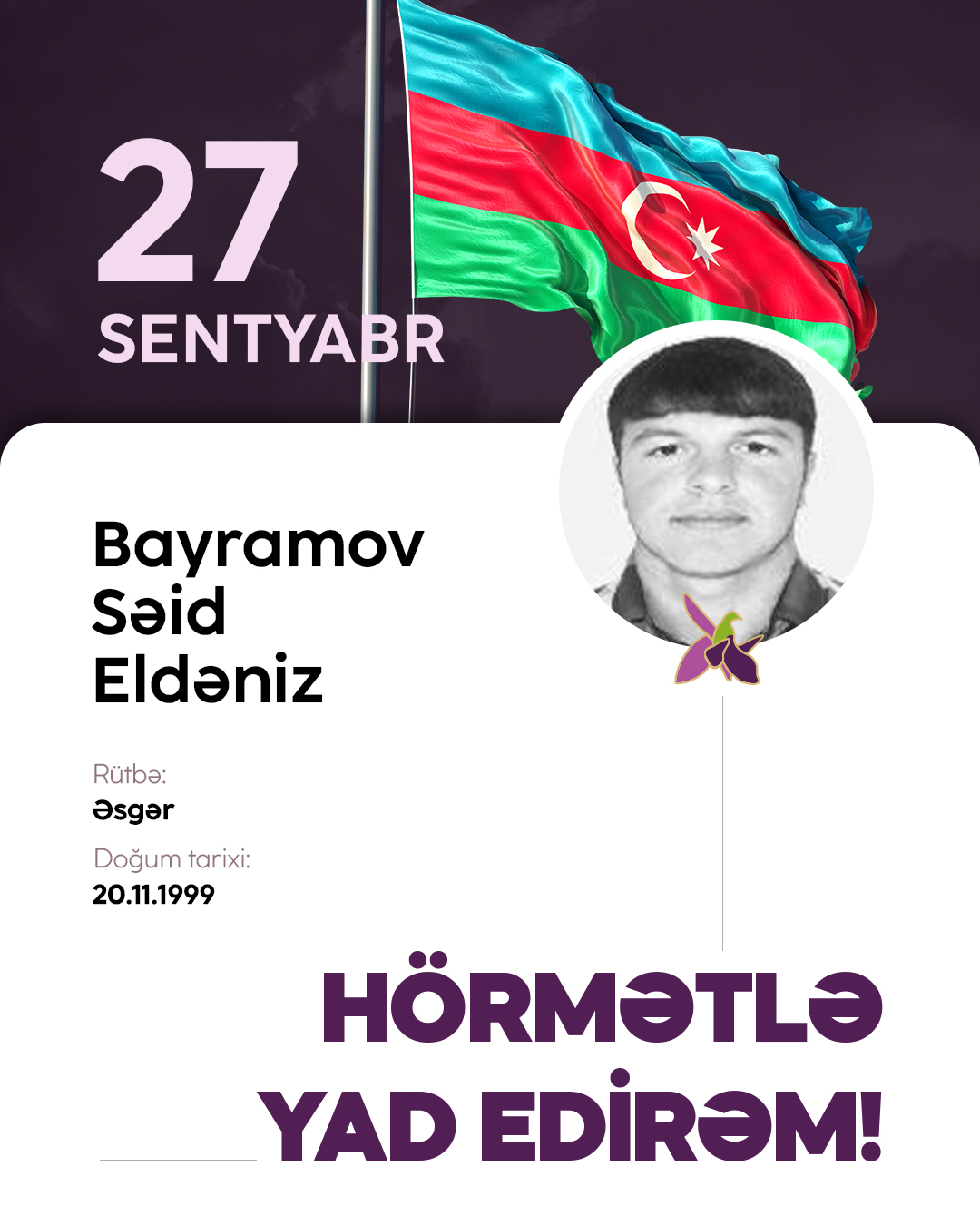 Bayramov Səid Eldəniz