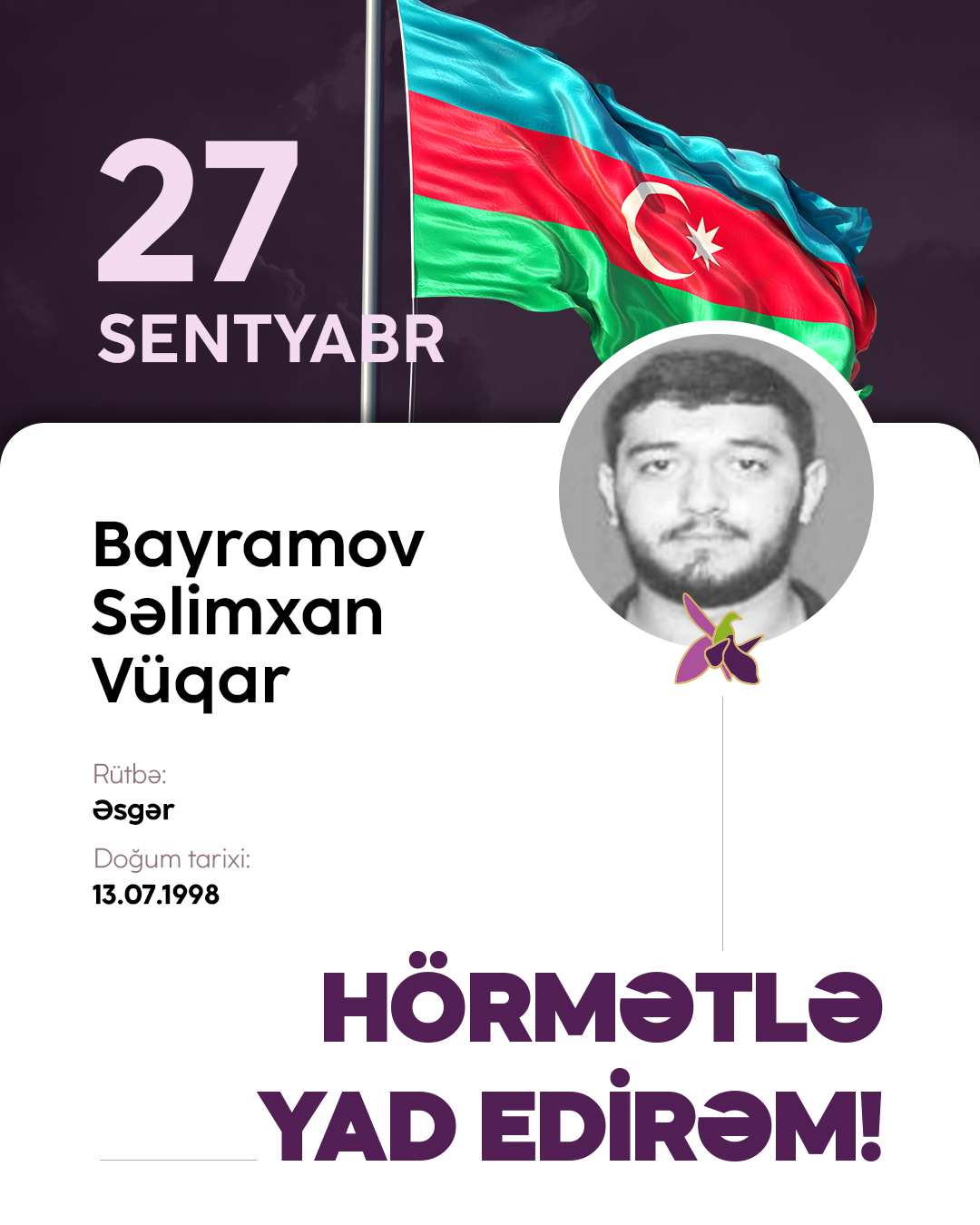 Bayramov Səlimxan Vüqar
