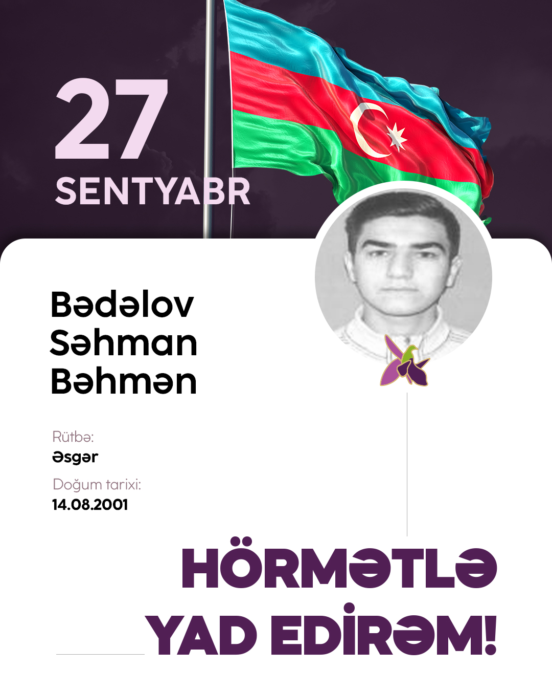 Bədəlov Səhman Bəhmən
