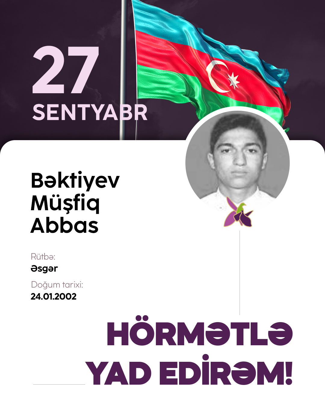Bəktiyev Müşfiq Abbas