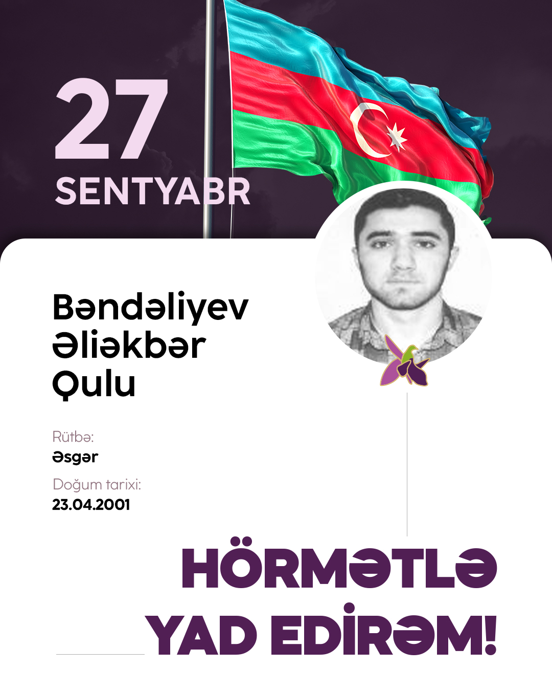 Bəndəliyev Əliəkbər Qulu