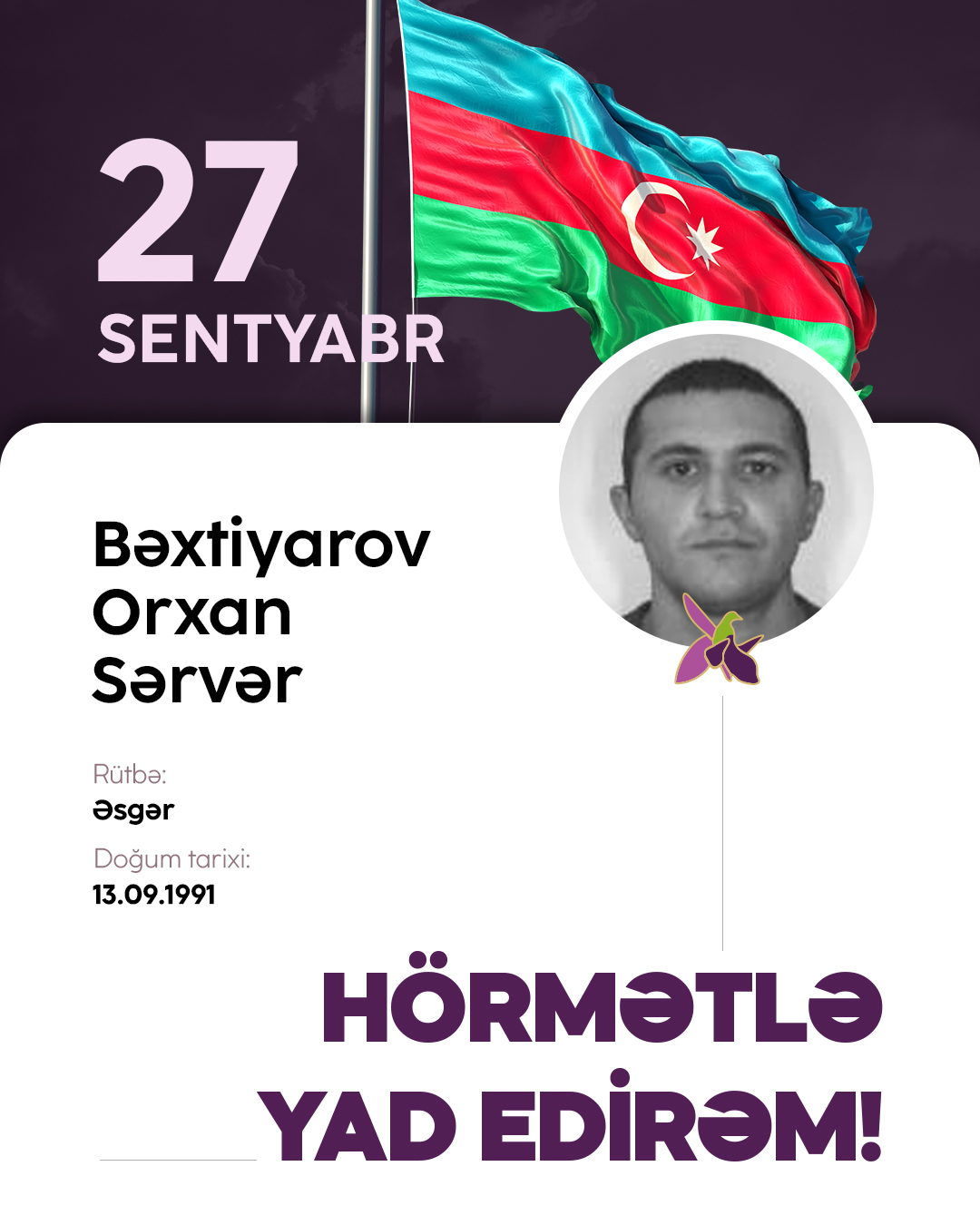 Bəxtiyarov Orxan Sərvər