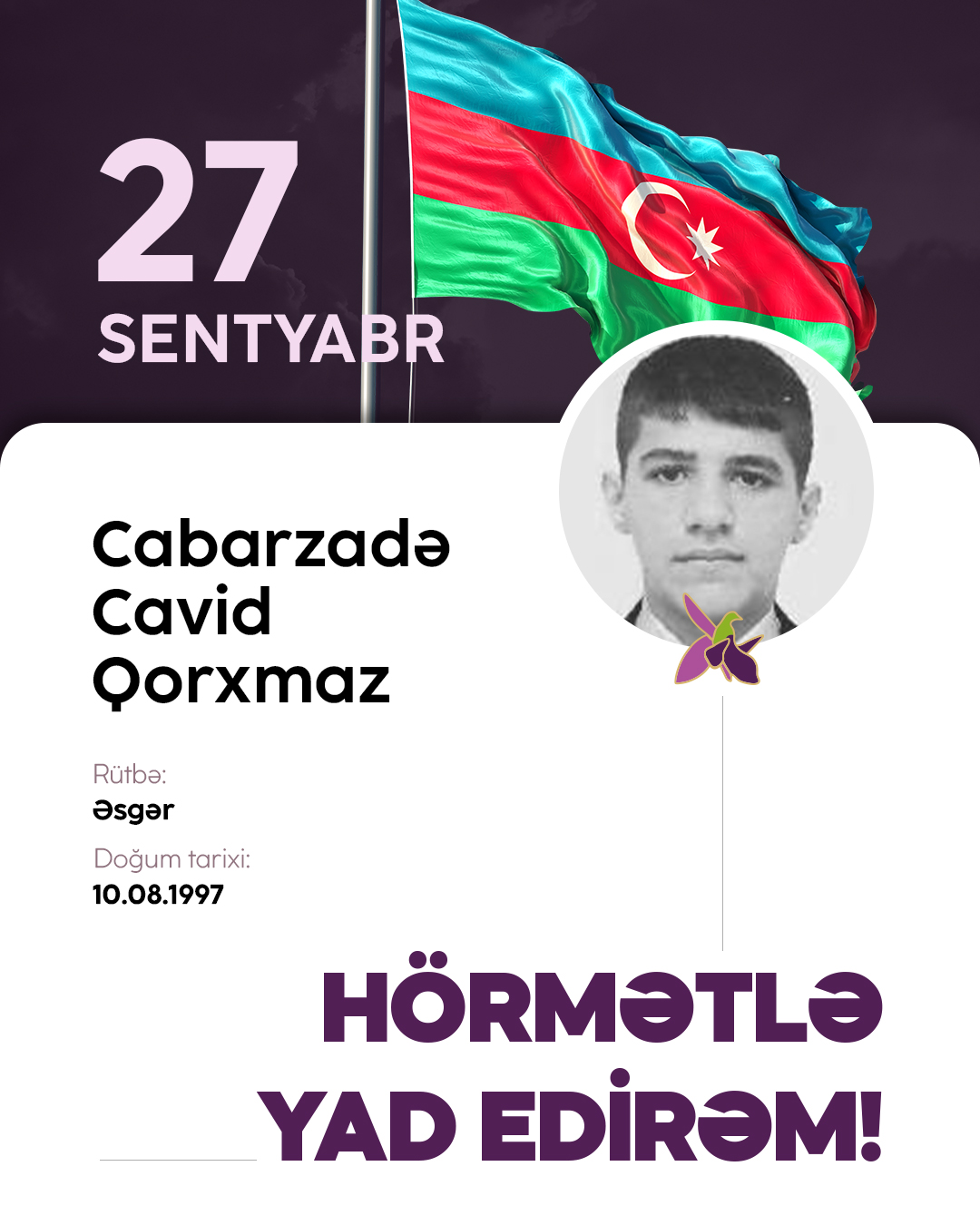 Cabarzadə Cavid Qorxmaz