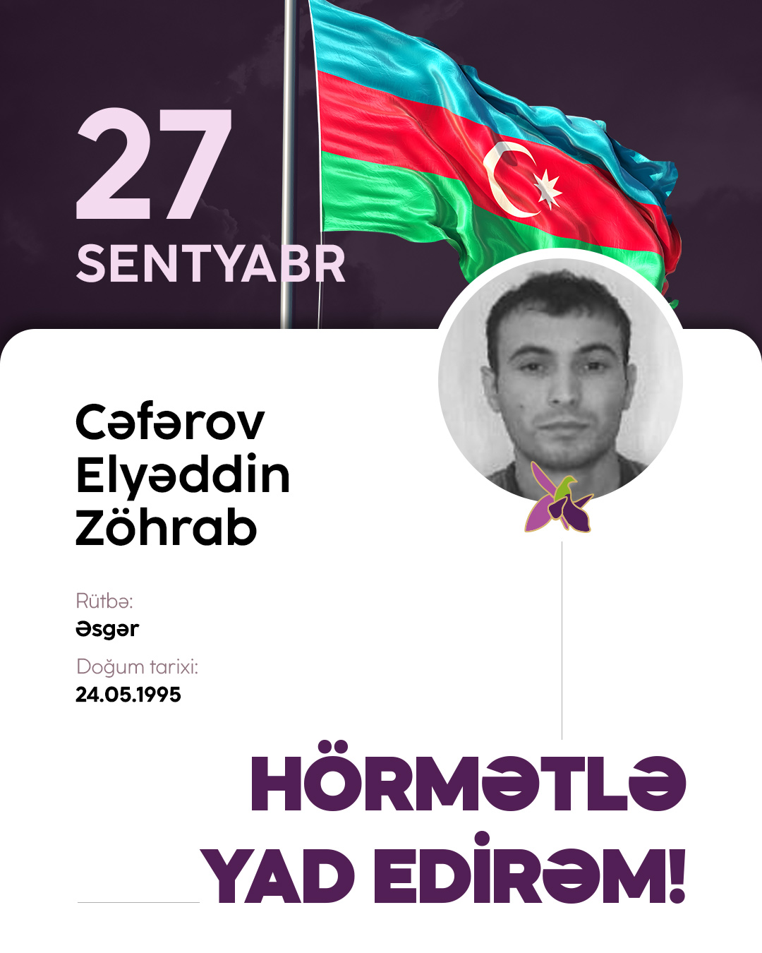 Cəfərov Elyəddin Zöhrab