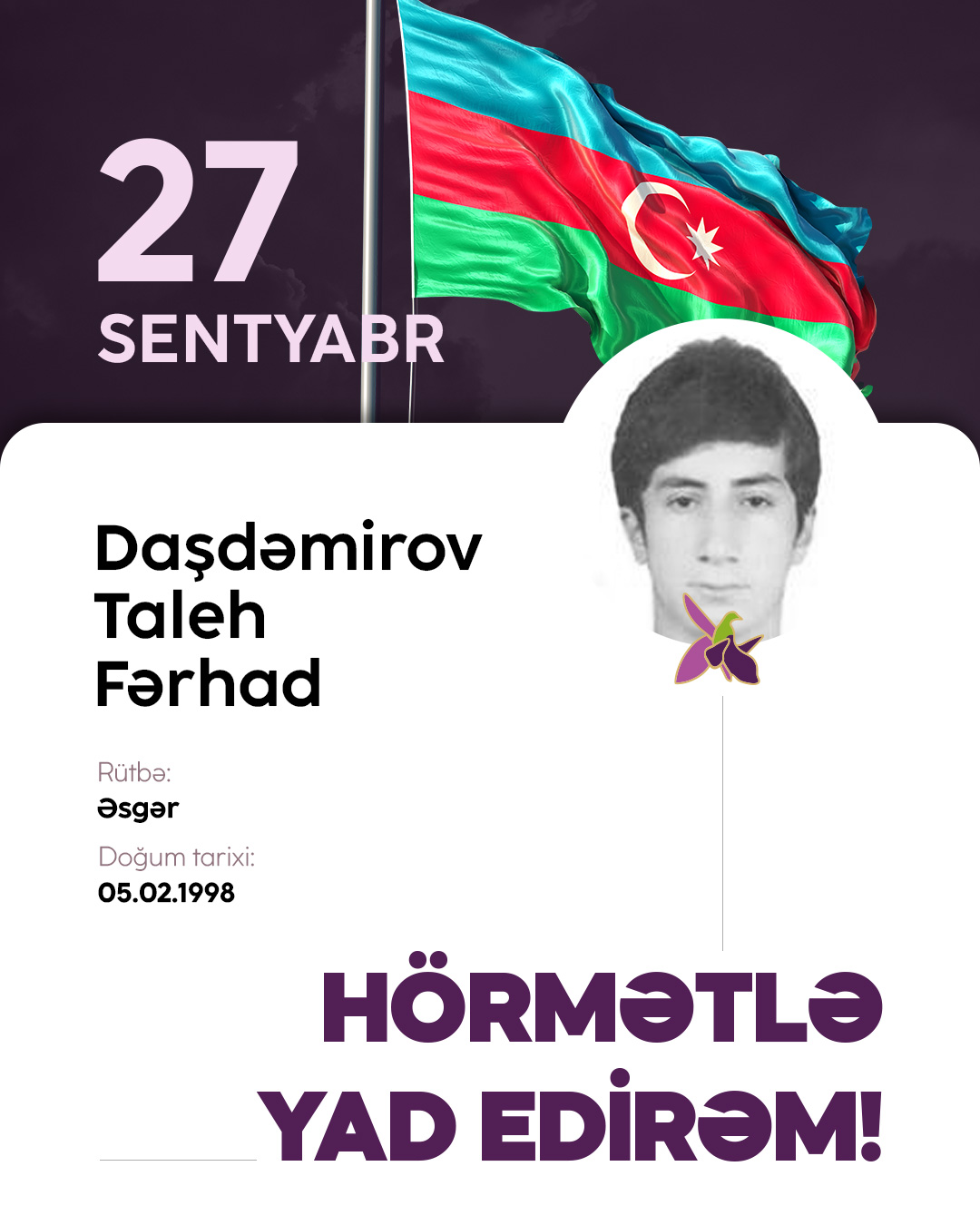 Daşdəmirov Taleh Fərhad