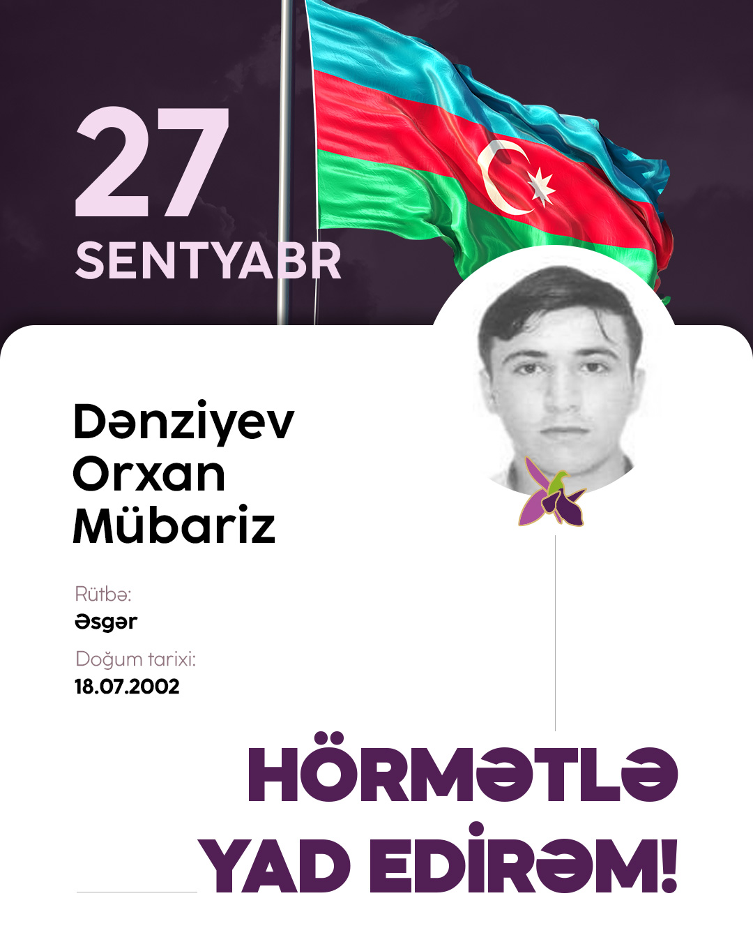Dənziyev Orxan Mübariz
