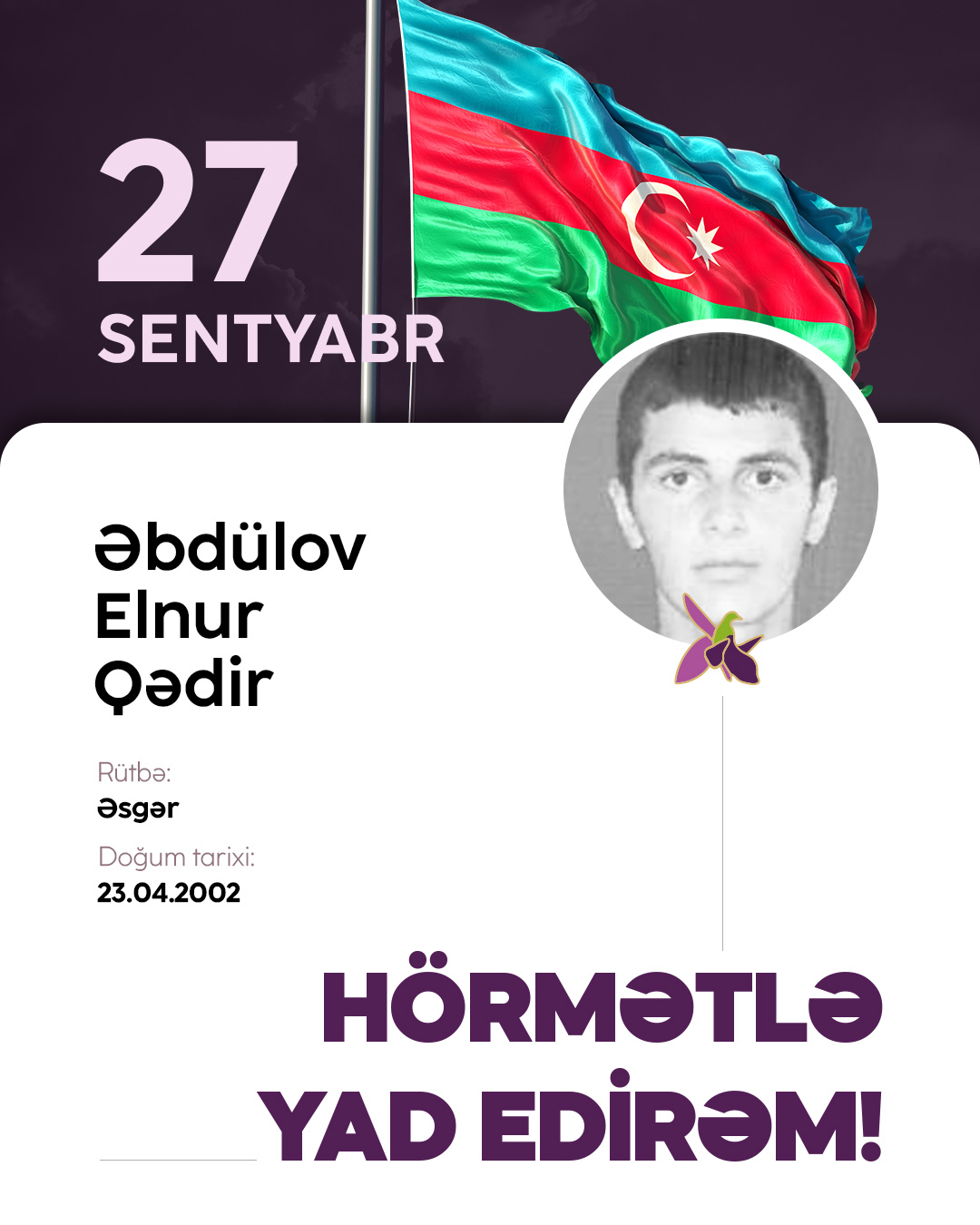 Əbdülov Elnur Qədir